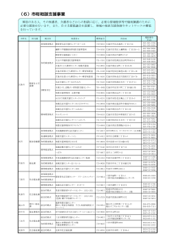 (6)市町相談支援事業 (PDFファイル)