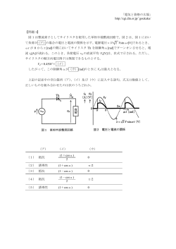 ｢電気と資格の広場｣ http://cgi.din.or.jp/~goukaku/ 【問題 1】 図 1 は整流