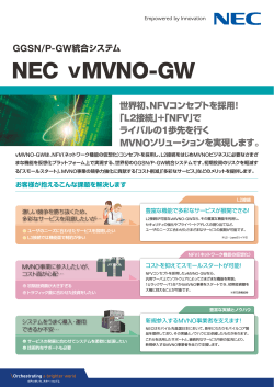 NEC vMVNO-GW 2014