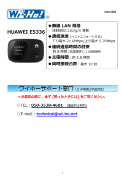 HUAWEI E5336 - Wi-Ho!