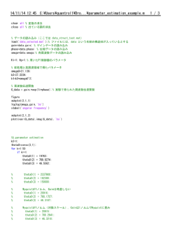 プログラム例