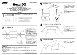 ヘキサDX 型番: 170T6600J