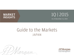 Guide to the Markets &ndash; Japan