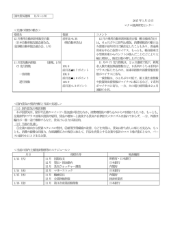 国内景気週報 （1/5～1/9） 2015年1月13日 マクロ経済研究センター