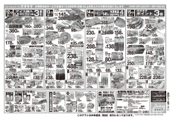 3月12日(木)から3月15日(日)までのチラシ裏pdfでの表示はこちら