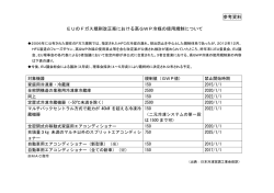 参考資料 欧州のFガス規制について（PDF形式：83KB）