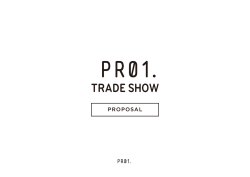 詳細はこちら - PR01.TRADE SHOW GROBAL SITE