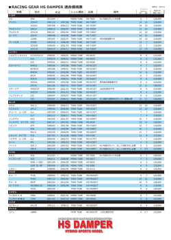 HS DAMPER - Racing Gear