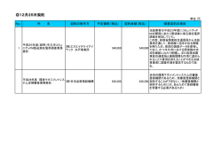 平成26年12月25日契約