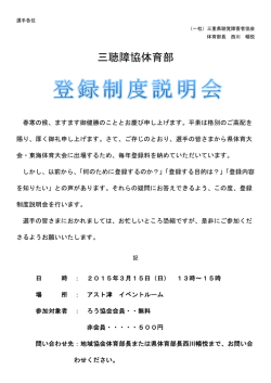 三聴障協体育部