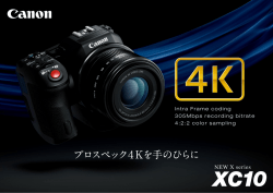 プロスペック4Kを手のひらに