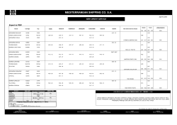 MEDITERRANEAN SHIPPING CO. SA