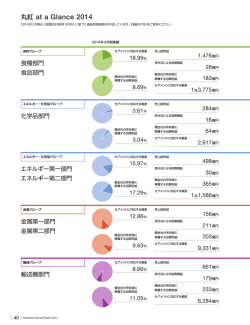 丸紅 at a Glance 2014
