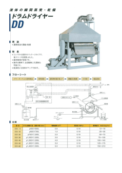 DD(ドラムドライヤー