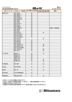動作確認済HDD