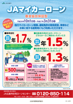 JAマイカーローン