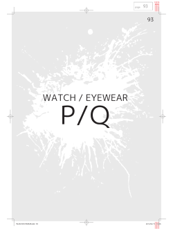 PQ-WATCH-EYEWEAR.indd 93 2014/02/11 15:56