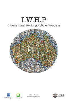 IWHP Brouchure(En) - IWHP Study English in Australia