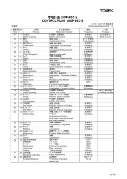 管理計画 (USP-9B01) - トレックス・セミコンダクター