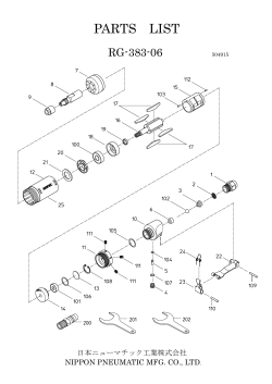 RG-383 - 日本ニューマチック工業