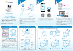 カメラを取付ける ウェブカメラ各部について 無線LAN設定