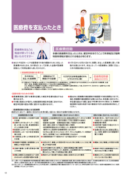 医療費を支払ったとき（PDF/565KB）