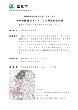 街路整備推進事業(ファイル名：gairoseibi サイズ：456.69KB)