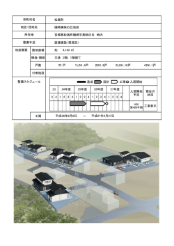 松島町 磯崎美映の丘地区 宮城郡松島町磯崎字美映の丘 地内 直接