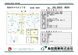 賃貸店舗・事務所情報（鳥取市千代水2丁目）