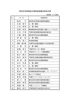 委員名簿（PDF：23KB）