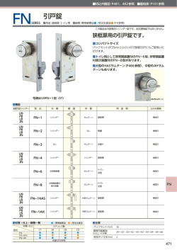 引戸錠