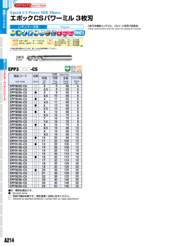 A214 エポックCSパワーミル 3枚刃