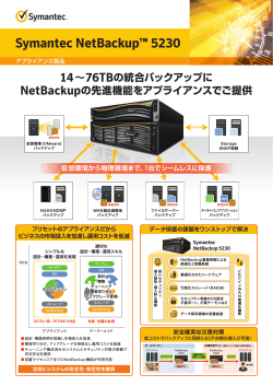 Symantec NetBackup™ 5230