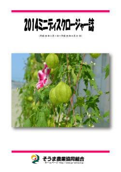 ホームページ http://www.ja-soma.or.jp