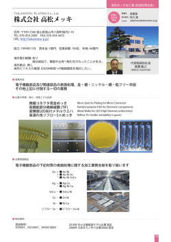 表面処理