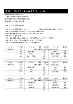 ｷﾔﾉﾝ ｶﾞｰﾙｽﾞ・ｴｲﾄ北信越_組み合わせ