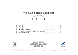 平成25年度国民経済計算確報