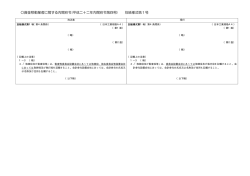 資金移動業者に関する内閣府令(平成二十二年内閣府令第四号) 別紙