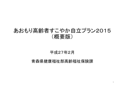 プラン（案）の概要 593KB