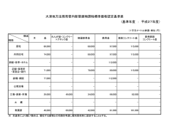 大津地方法務局管内新築建物課税標準価格認定基準表 (基準年度;pdf