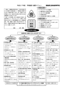 誠実 勤勉 - 福島県立新地高等学校