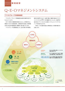 Q・E・Oマネジメントシステム（PDF 1.7MB）