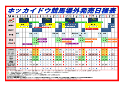 南関東 船橋 浦和 - ホッカイドウ競馬