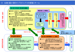 五島（超小型EV）プロジェクトの実施スキーム