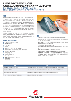 USB 2.0 フラッシュ メディアカード コントローラ