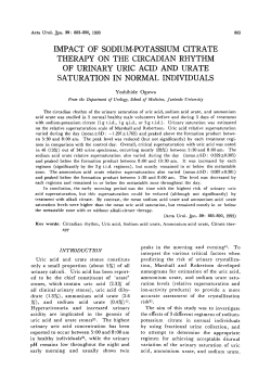 impact of sodium-potassium citrate therapy on the