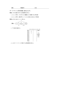 課題3 - Tsukuba SCORE