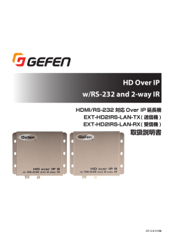 HD Over IP w/RS-232 and 2