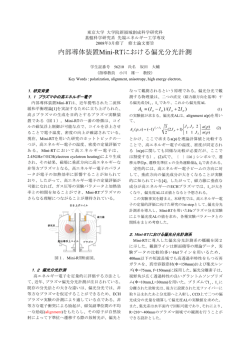 内部導体装置Mini-RTにおける偏光分光計測
