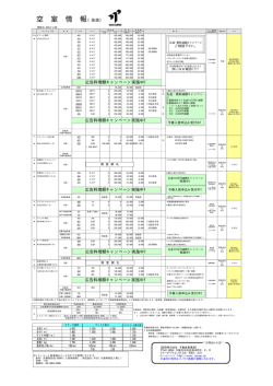 空き室情報PDFのダウンロード